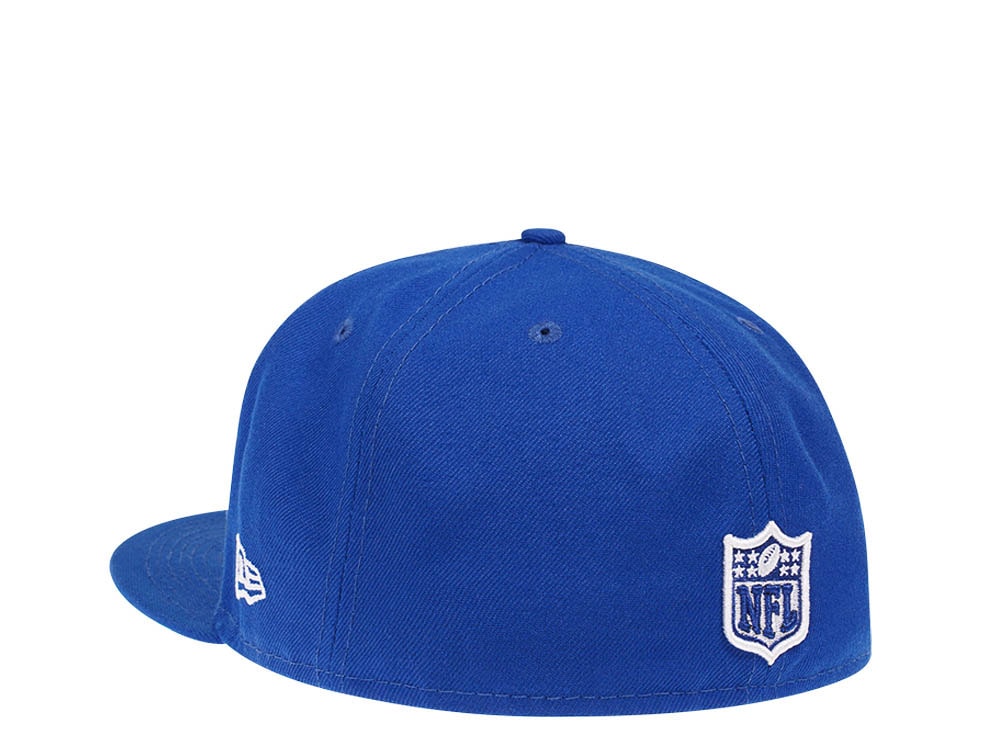 New Era New York Giants Citruspop Patch Super Bowl XLII 59fifty Fitted Hat