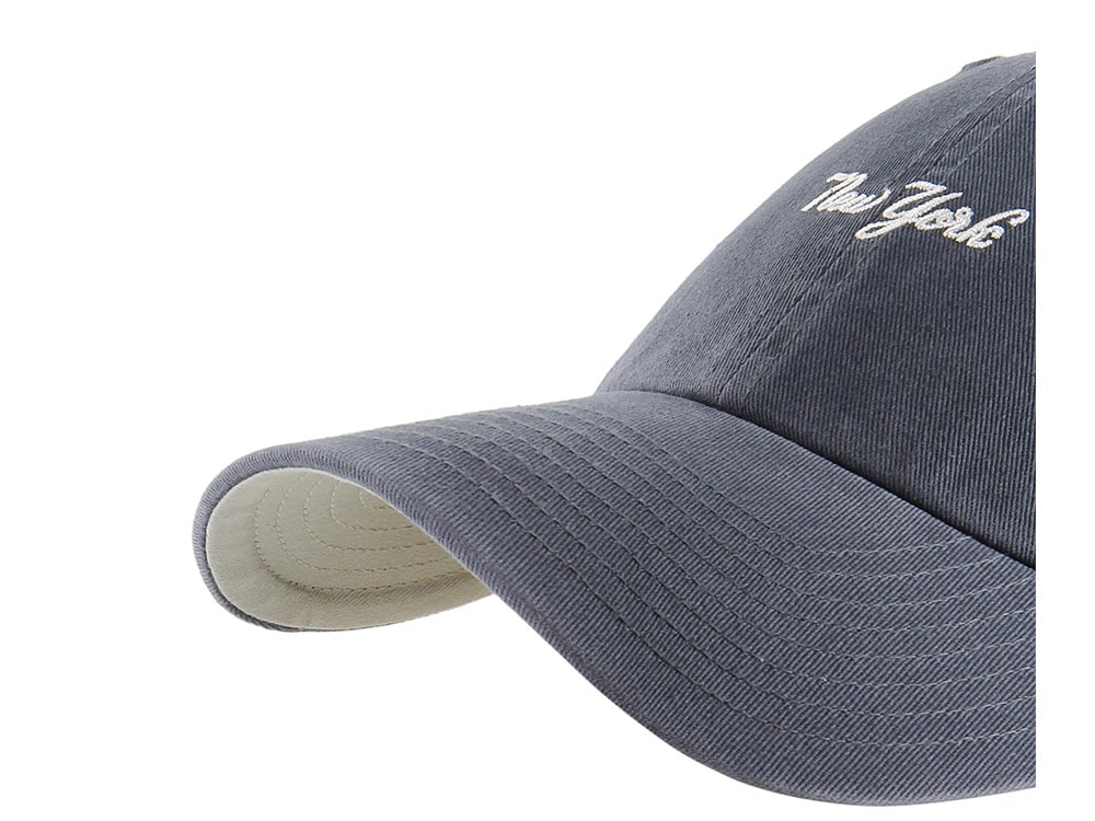 47Brand New York Yankees Vintage Navy Base Runner Edition Clean Up Strapback Hat