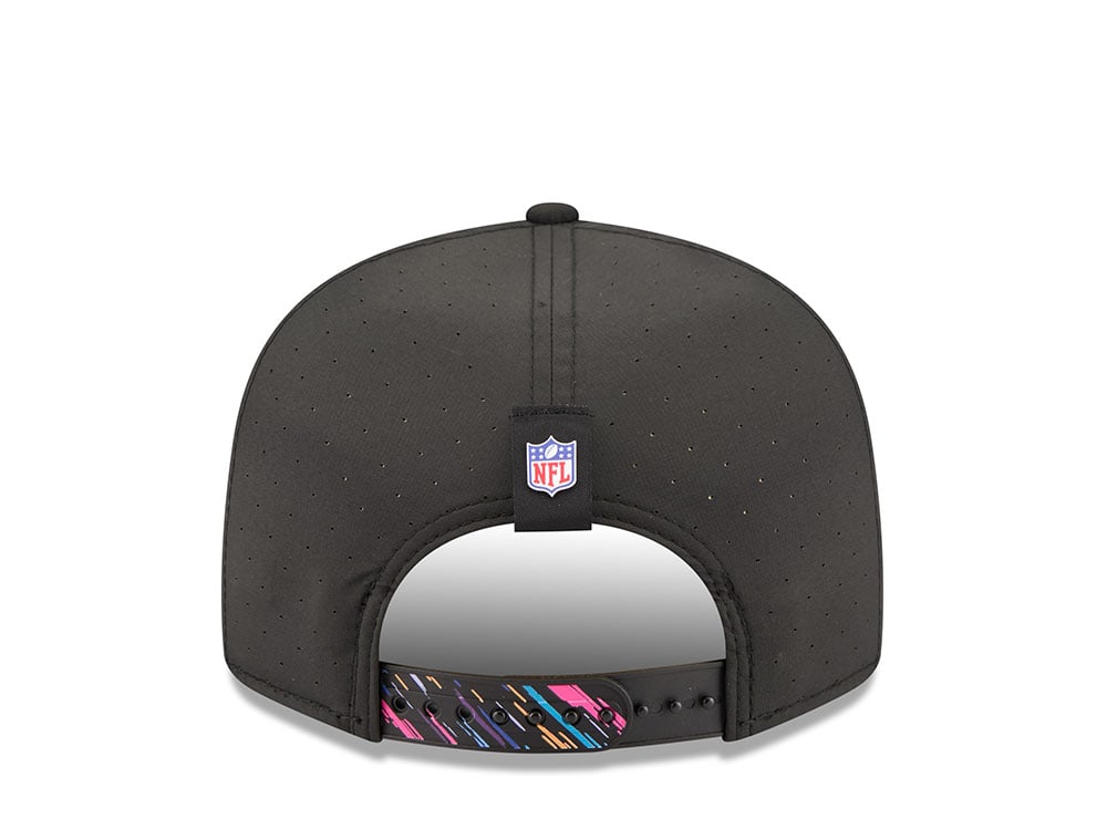 New Era San Francisco 49ers Crucial Catch 2026 Black Edition 9Fifty Split Panel Snapback Hat