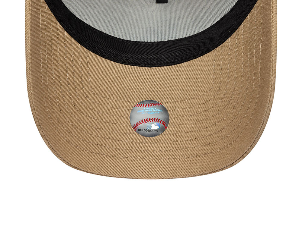 New Era Los Angeles Dodgers Essential Camel 9Forty E Frame Snapback Hat