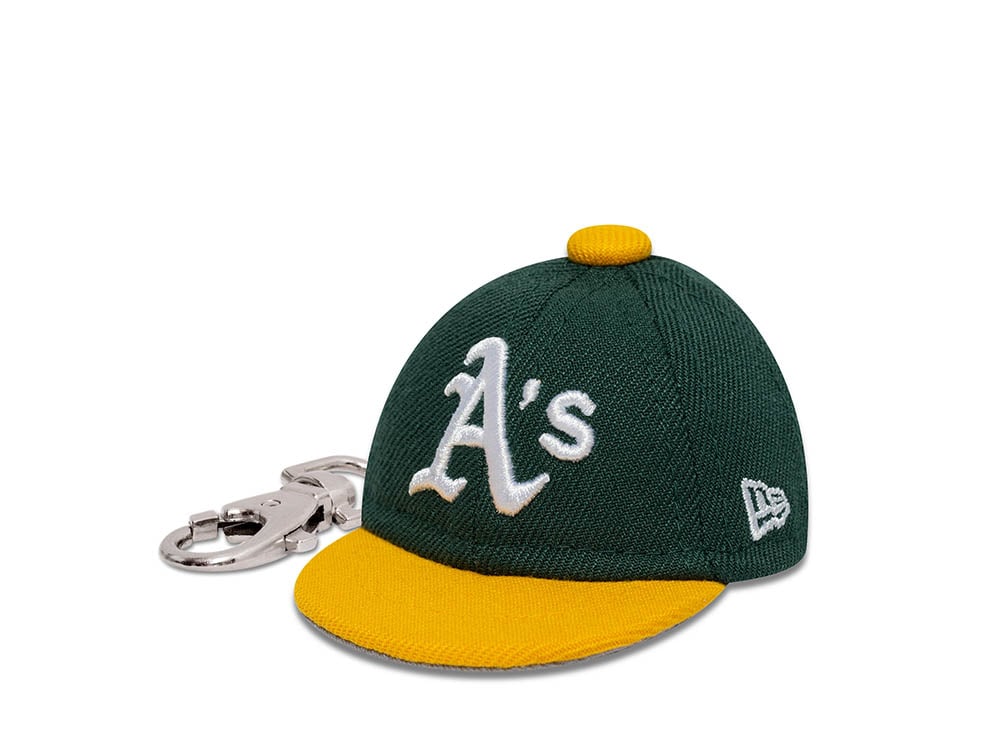 New Era Oakland Athletics Mini Hat Keychain