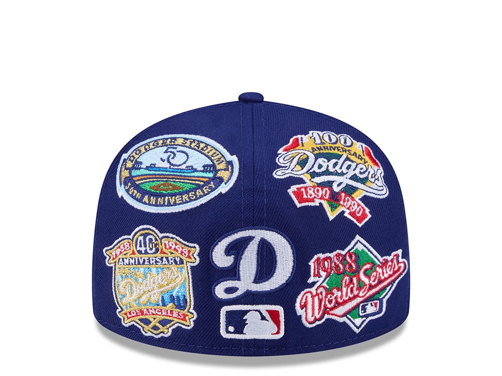 New Era Los Angeles Dodgers All Over Blue Edition 59Fifty Fitted Hat
