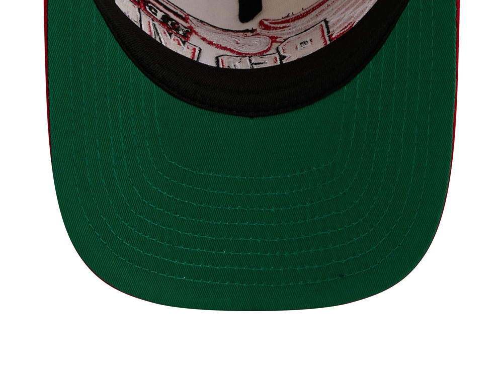 New Era Detroit Red Wings Classic Logo Two Tone Edition 9Fifty A Frame Snapback Hat