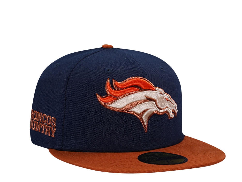 Gorra New Era 9Forty M-Crow - Denver Broncos, Snapback, Corona Estructurada, 100% Poliéster, Oficial De La NFL