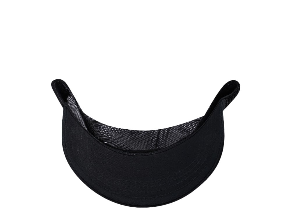 Von Dutch Eye Black And White Trucker Edition Snapback Hat