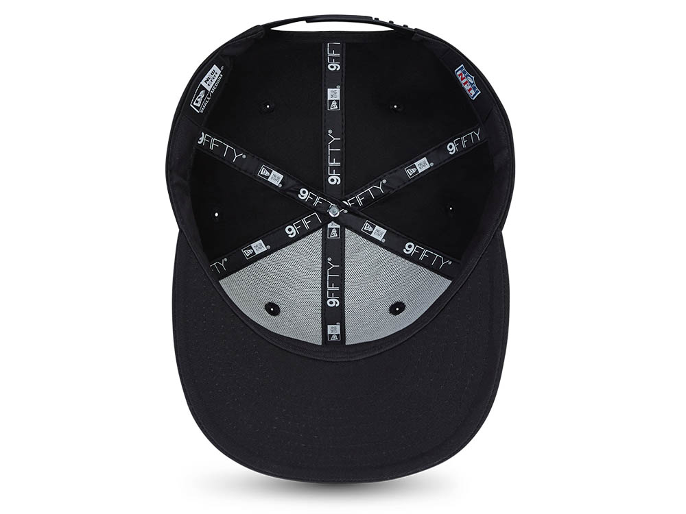 New Era Las Vegas Raiders All Black 9Fifty Snapback Hat