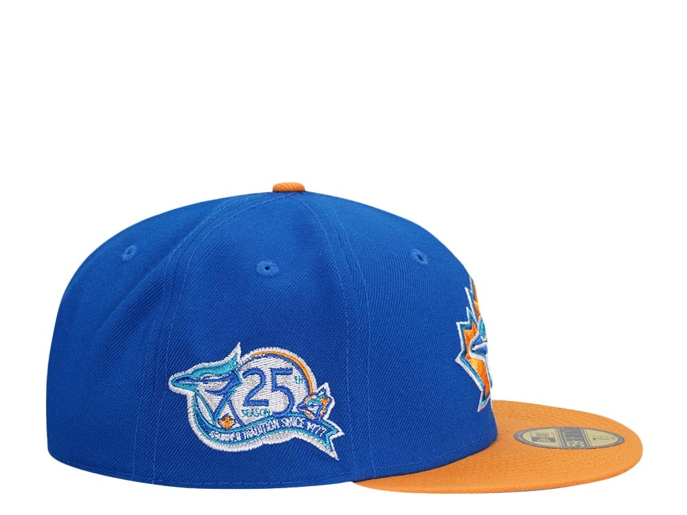 New Era Toronto Blue Jays 25th Anniversary Cool Blue Two Tone Edition 59Fifty Fitted Hat