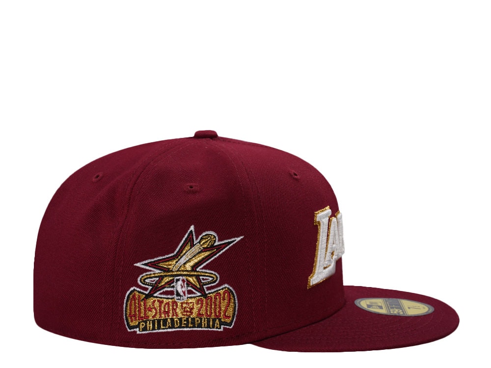 New Era Los Angeles Lakers All Star Game 2002 Red Prime Edition 59Fifty Fitted Hat