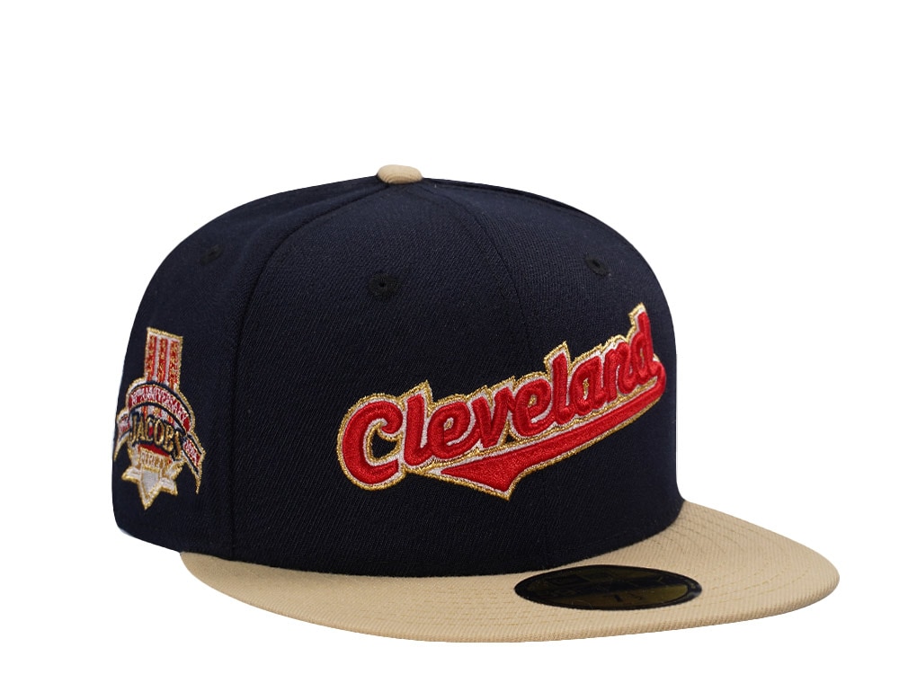 New Era Cleveland Indians 10th Anniversary Jacobs Field Two Tone Edition 59Fifty Fitted Hat