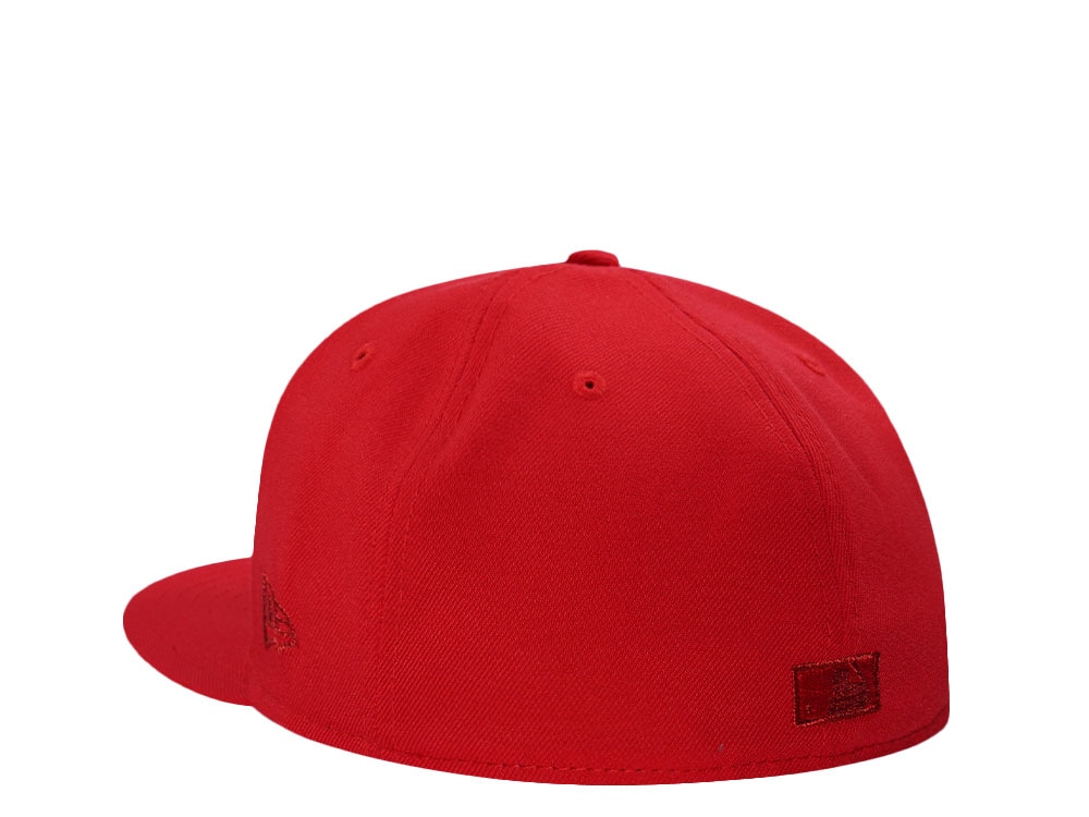 New Era Texas Rangers Arlington Stadium Fire Red Prime Edition 59Fifty Fitted Hat