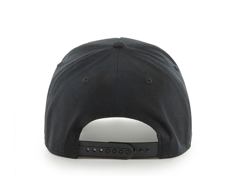 47Brand Edmonton Oilers Vintage Stanley Black Sure Shot Edition MVP Snapback Hat