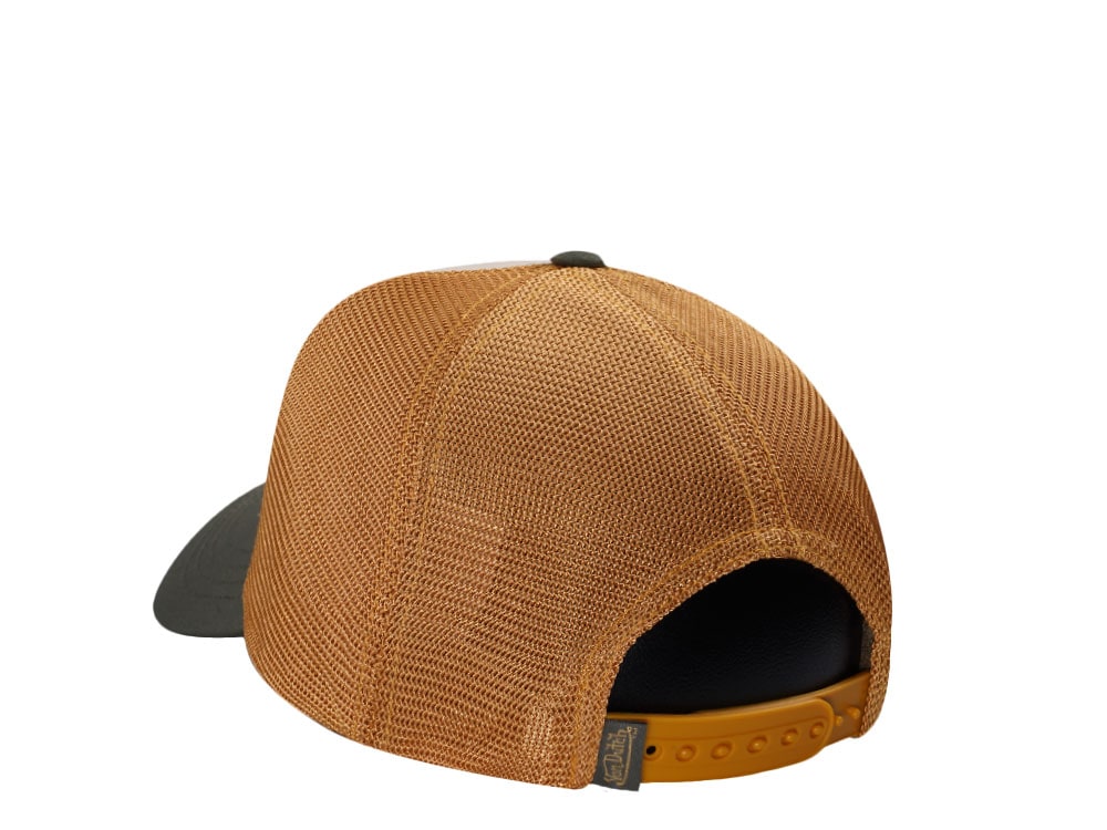 Von Dutch Oval Patch Terry Two Tone Edition Trucker Snapback Hat