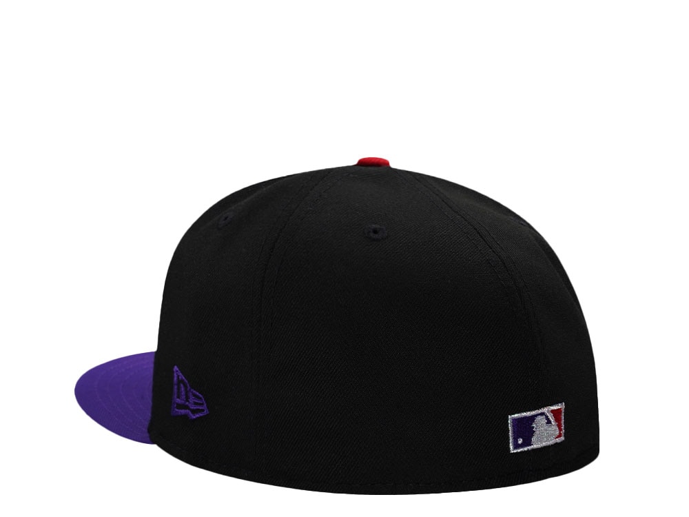 New Era Arizona Diamondbacks Inaugural Season 1998 Black Two Tone Edition 59Fifty Fitted Hat