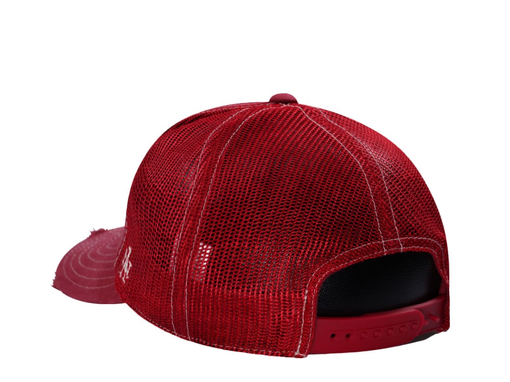 American Needle Coors Beer Red Orville Edition Trucker Snapback Hat