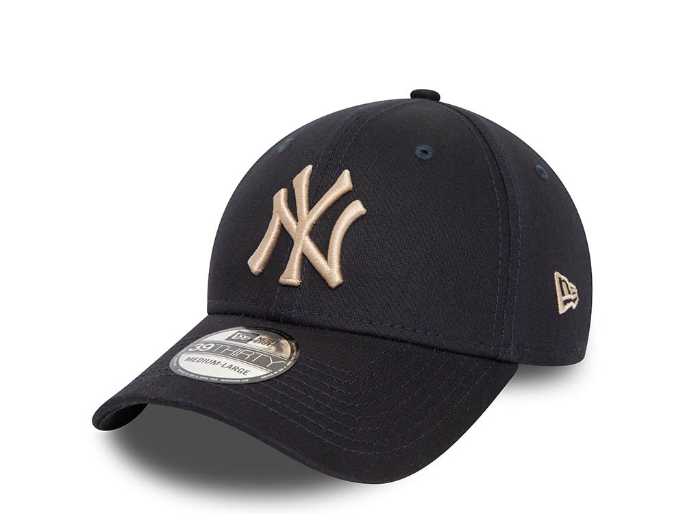 New Era New York Yankees Navy League Essential Edition 39Thirty Stretch Hat