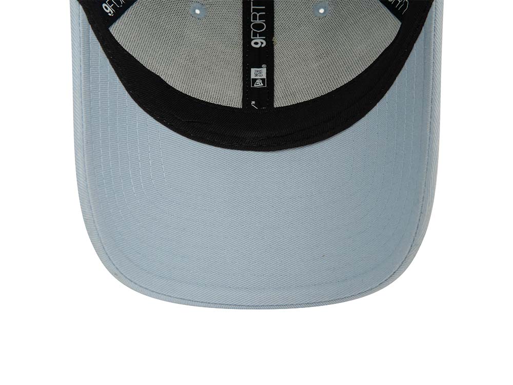 New Era Logo Sky Blue 9Forty Strapback Hat