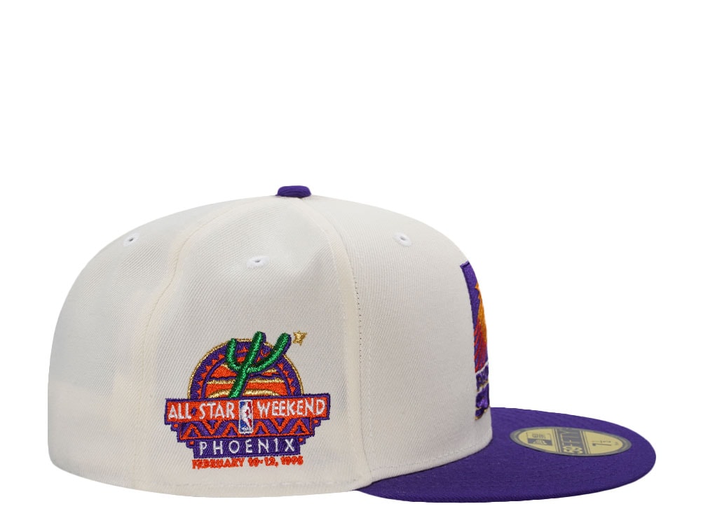 New Era Phoenix Suns All Star Game 1995 Chrome Edition 59Fifty Fitted Hat