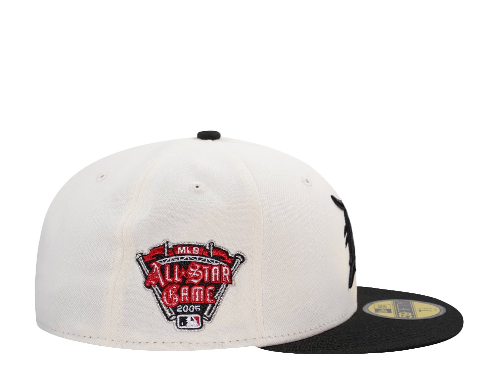 New Era Detroit Tigers All Star Game 2005 Chrome Two Tone Edition 59Fifty Fitted Hat