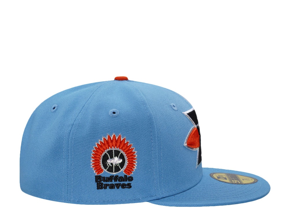 New Era Buffalo Braves Radiant Blue Edition 59Fifty Fitted Hat