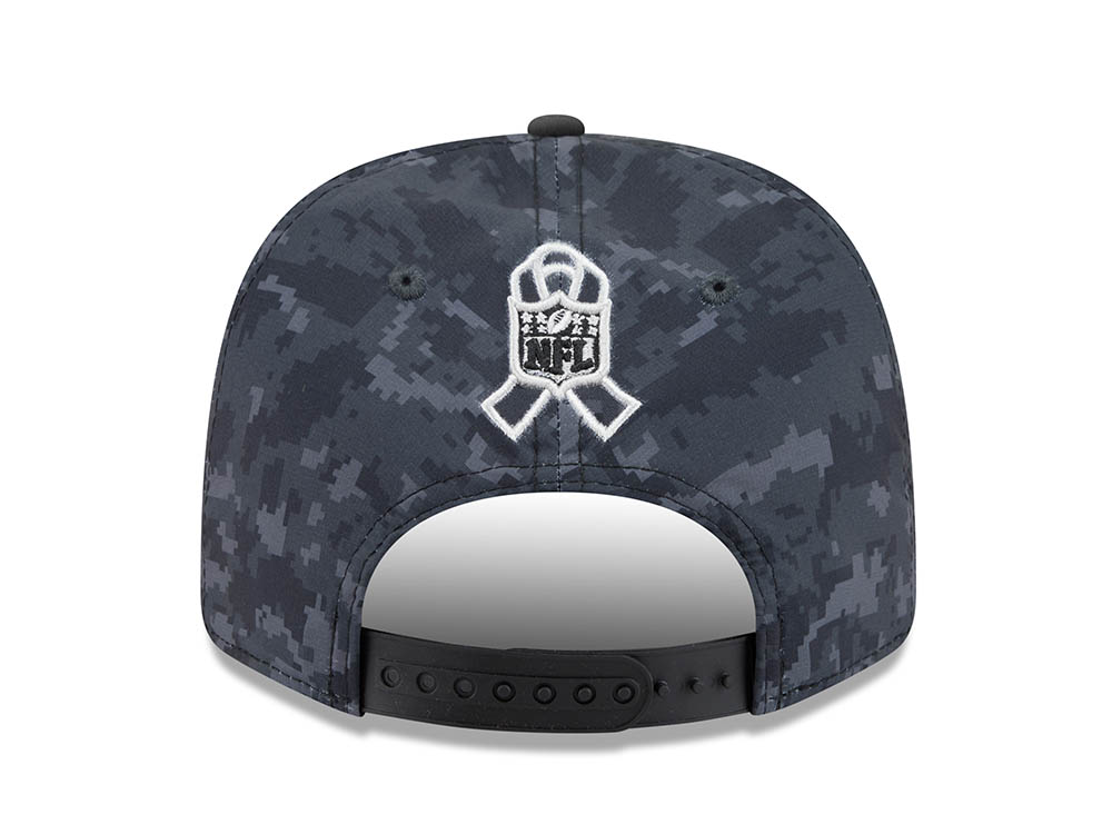 New Era Miami Dolphins NFL Salute to Service 2026 Digi Camo Black 9Seventy Stretch Snapback Hat