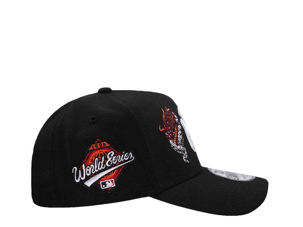 New Era New York Yankees World Series 1996 Dragon Black Prime Edition 9Forty A Frame Snapback Hat