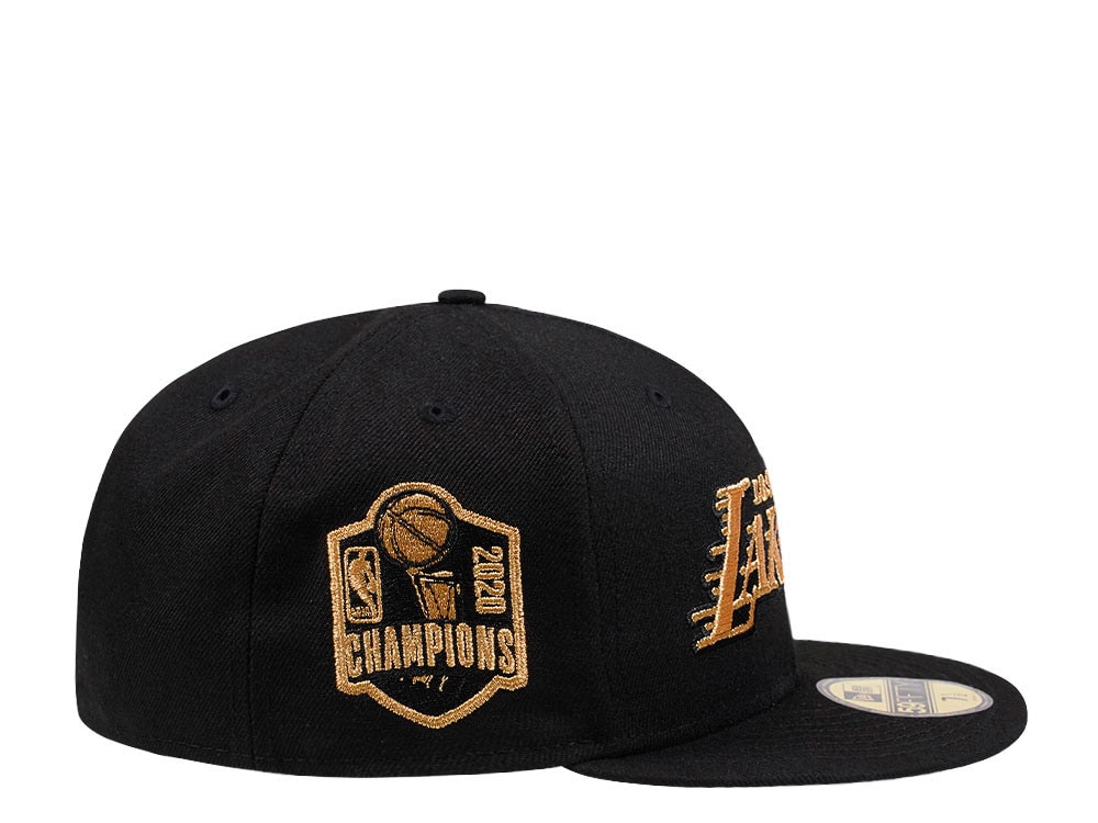 New Era Los Angeles Lakers Champions 2020 Gold Edition 59Fifty Fitted Hat