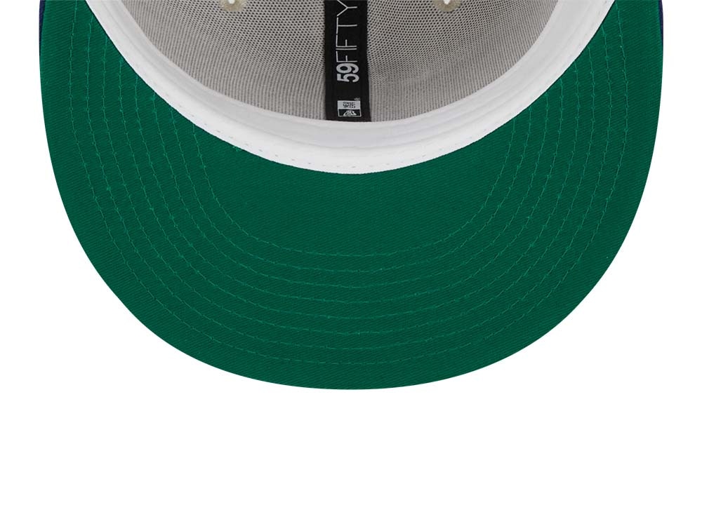 New Era Los Angeles Dodgers Farm Team Stone Throwback Two Tone Edition 59Fifty Fitted Hat