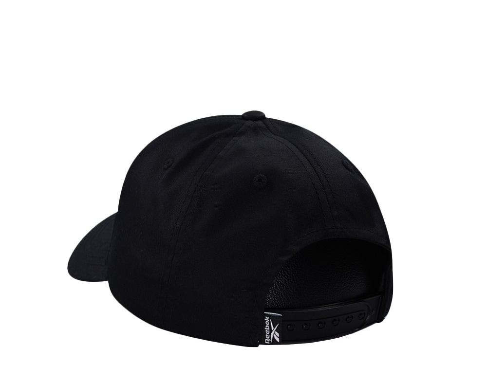 Reebok Logo Black Strapback Hat