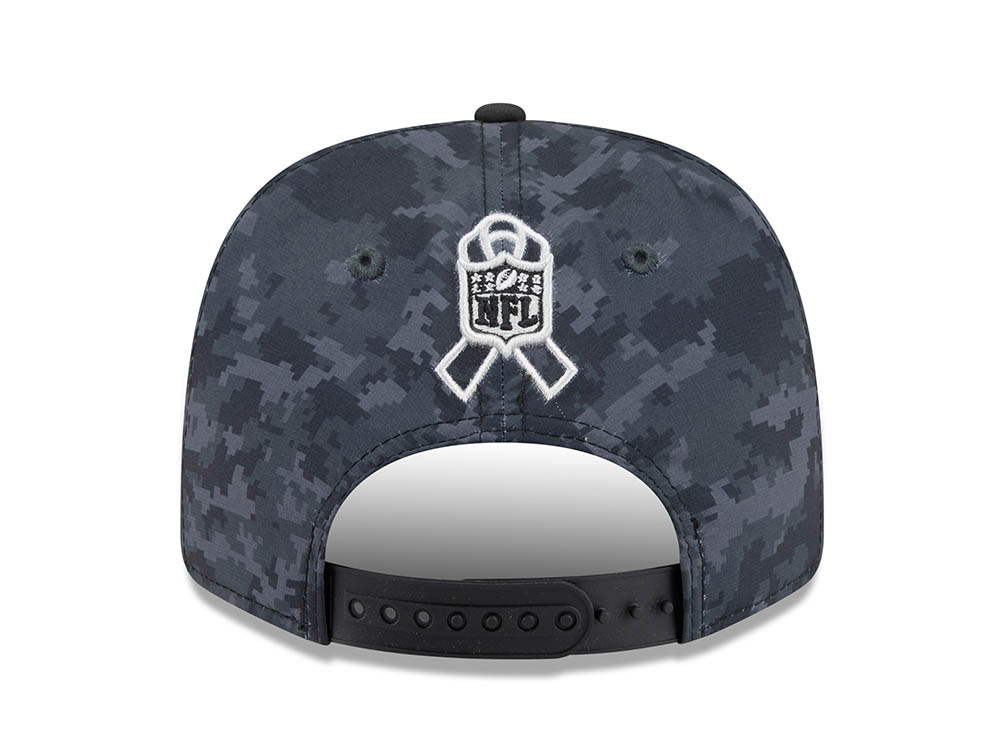 New Era Green Bay Packers NFL Salute to Service 2026 Digi Camo Black 9Seventy Stretch Snapback Hat