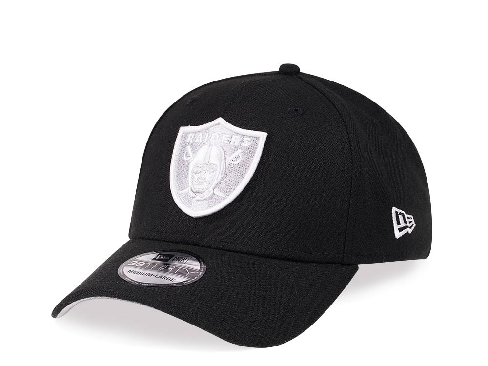 New Era Las Vegas Raiders Platinum Edition 39Thirty Stretch Hat