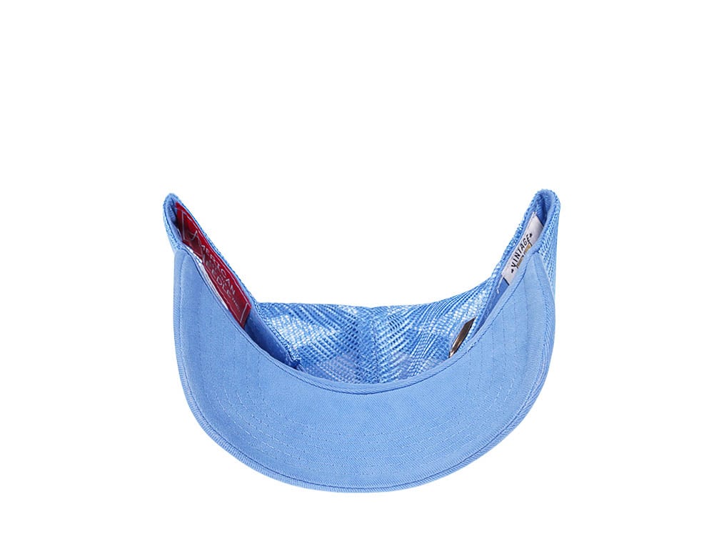 American Needle Quebec Nordiques Blue Trucker Strapback Hat