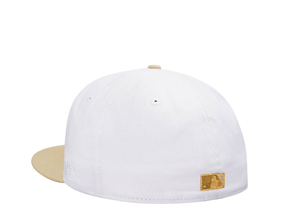 New Era Atlanta Braves Inaugural Season 2017 Optic Gold Two Tone Edition 59Fifty Fitted Hat