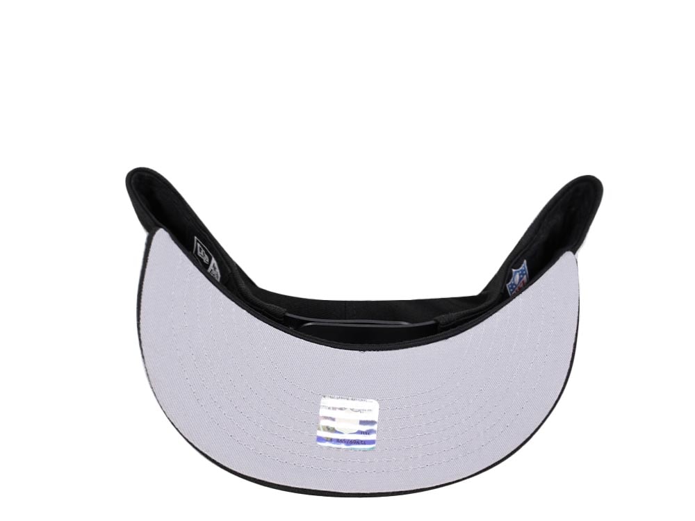 New Era Los Angeles Rams Super Bowl Champions Black Gray Edition 9Fifty Snapback Hat