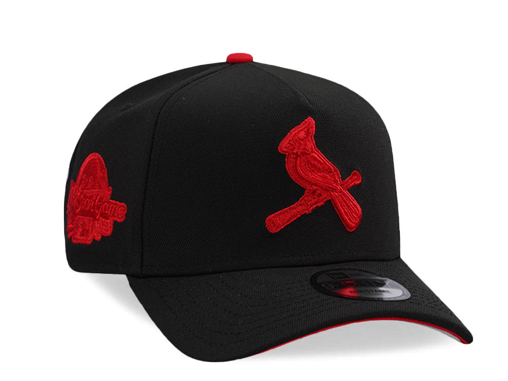 New Era St. Louis Cardinals All Star Game 2009 Black Prime Edition 9Forty A Frame Snapback Hat