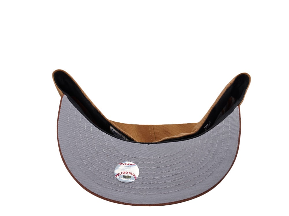 New Era Houston Astros Inaugural Season 2000 Wheat Two Tone Edition 59Fifty Fitted Hat