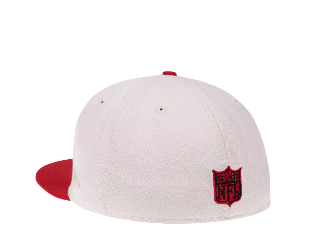 New Era Arizona Cardinals Stone Two Tone Throwback 59Fifty Fitted Hat