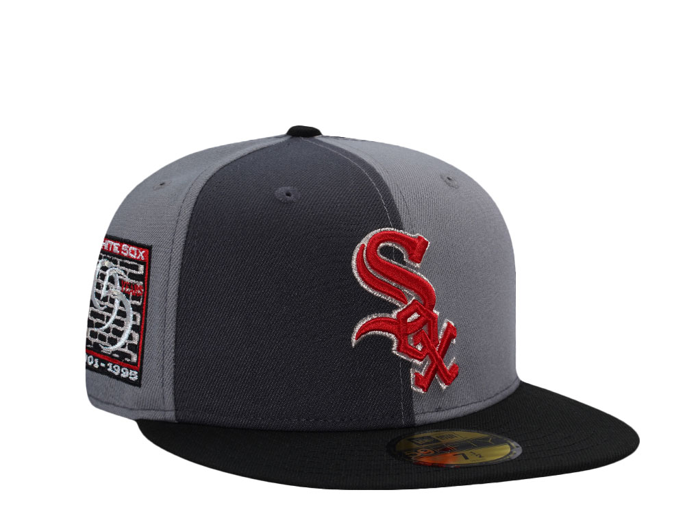 New Era Chicago White Sox 95th Anniversary Gray Pinwheel Edition 59Fifty Fitted Hat