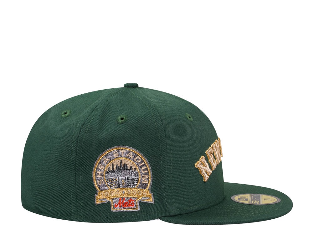New Era New York Mets Shea Stadium Green Gold Edition 59Fifty Fitted Hat
