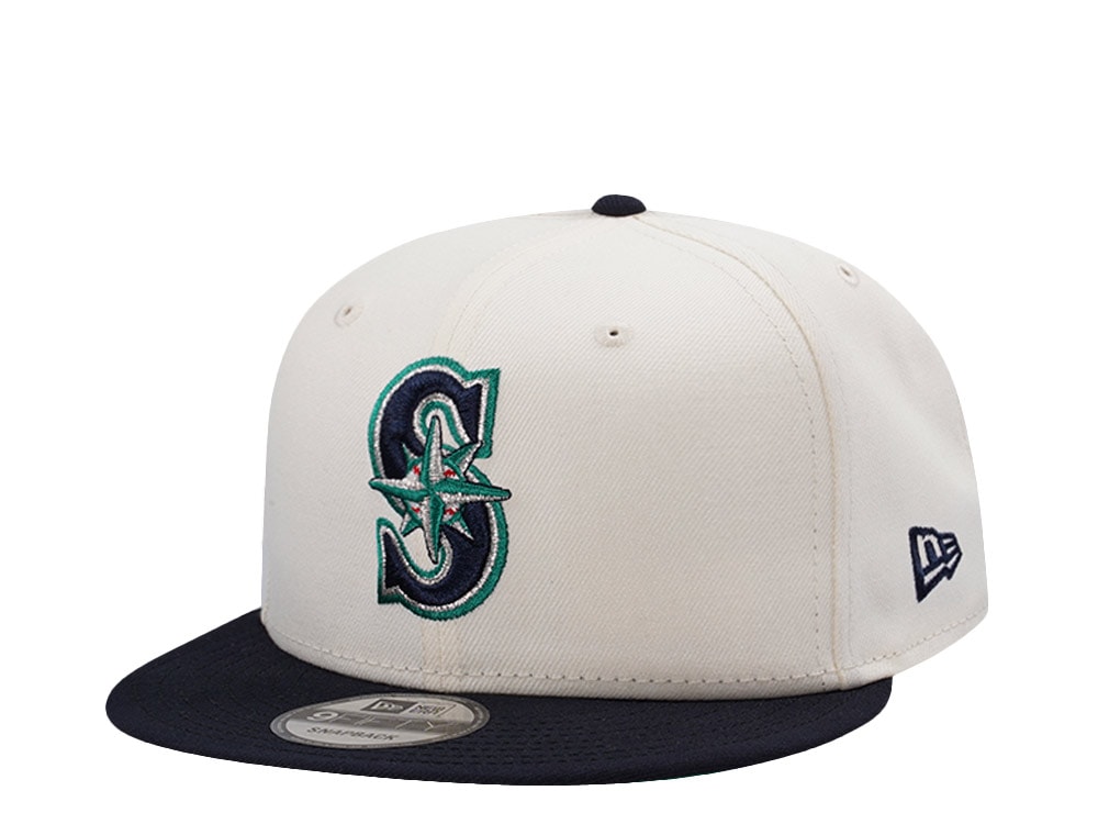 New Era Seattle Mariners Chrome Two Tone Edition 9Fifty Snapback Hat
