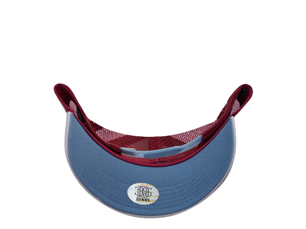 Djinns HFT Another Stupid Wave White Coastal Edition Trucker Snapback Hat