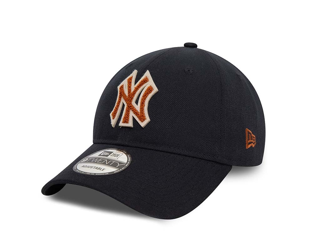 New Era New York Yankees Boucle Navy 9Twenty Strapback Hat
