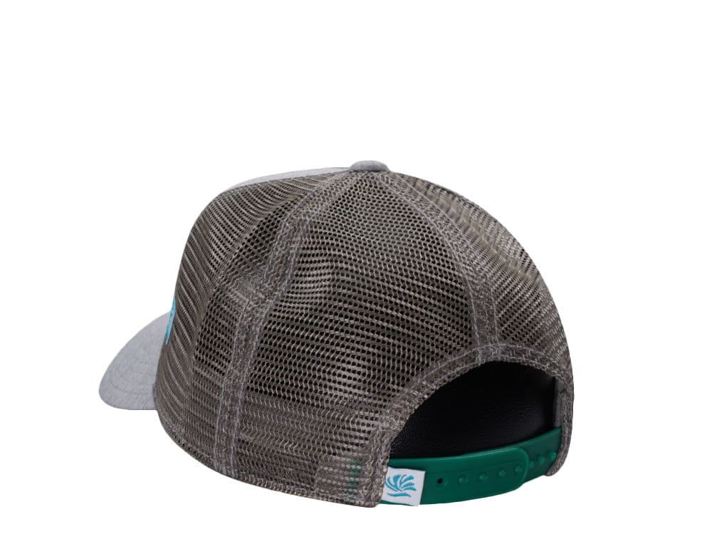 Djinns Aloha Jersey Gray Trucker Snapback Hat