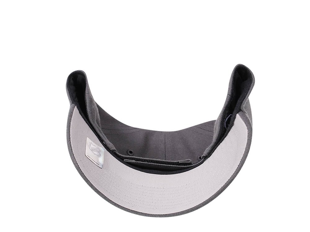 47Brand Chicago Blackhawks Gray Classic Strapback Hat
