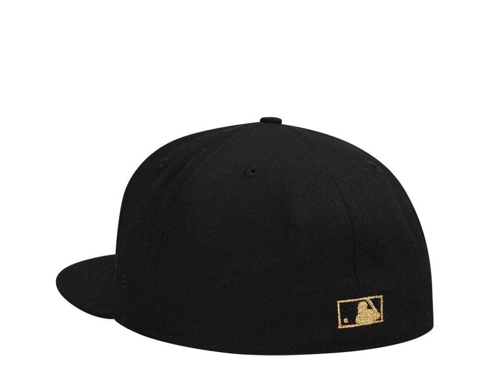New Era Pittsburgh Pirates World Series 1971 Black Gold Throwback Edition 59Fifty Fitted Hat