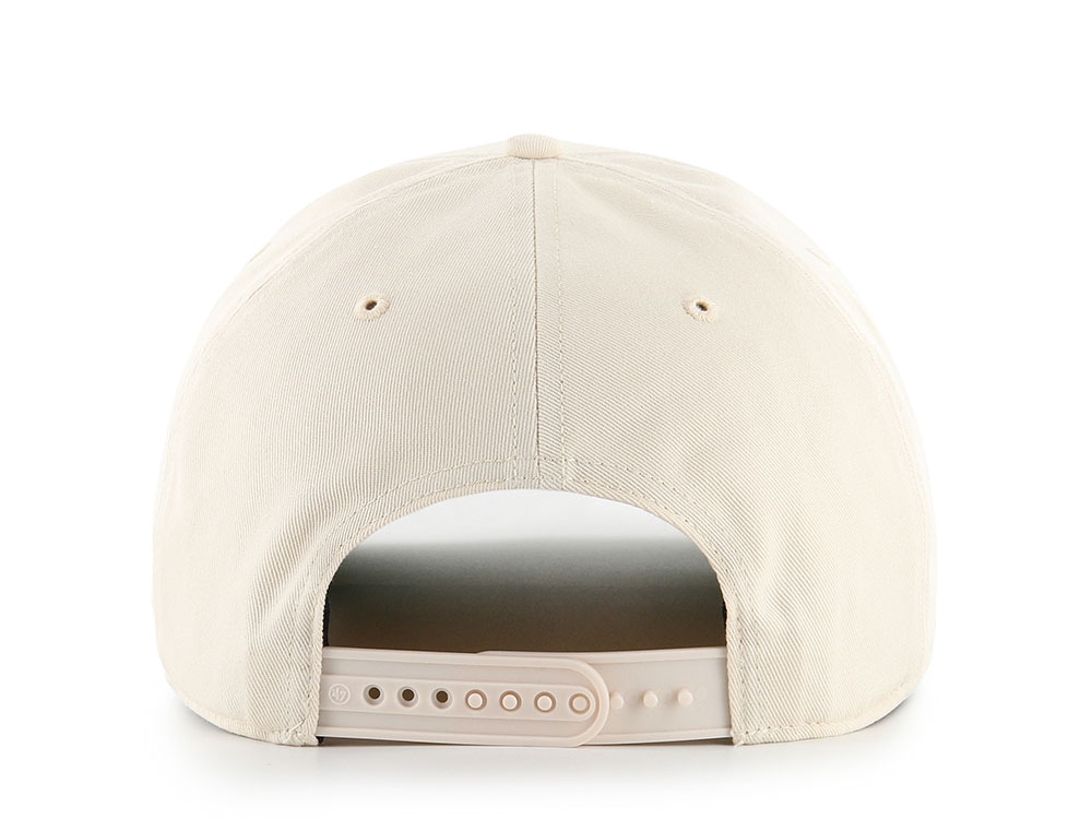 47 Brand Los Angeles Dodgers Suede Visor Natural Hitch Snapback Hat