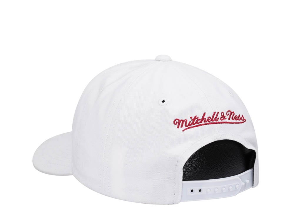 Mitchell & Ness Miami Heat All in Pro White Snapback Hat