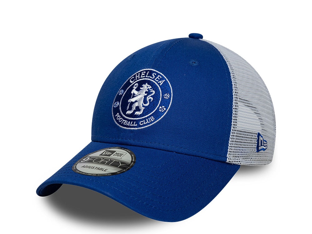 New Era Chelsea Fc Lion Crest League Blue Prime Edition 9Forty Adjustable Hat