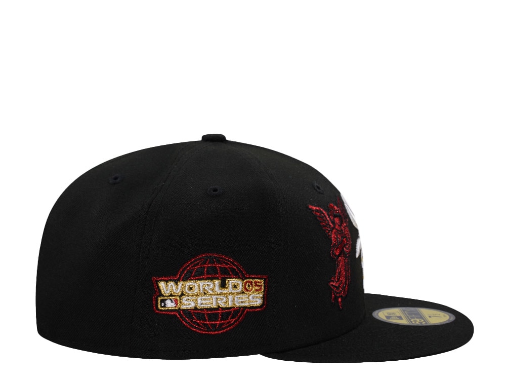 New Era Chicago White Sox World Series 2005 Angel Black Prime Eidtion 59Fifty Fitted Hat
