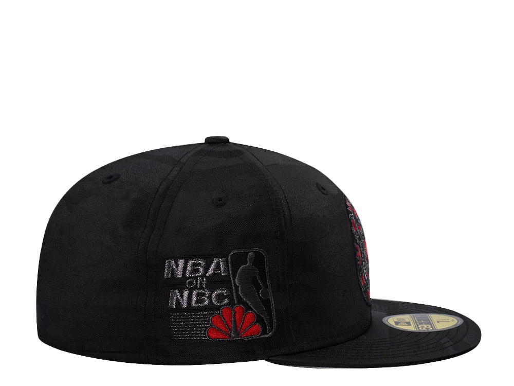 New Era Vancouver Grizzlies NBA on NBC Black Tonal Prime Edition 59Fifty Fitted Hat