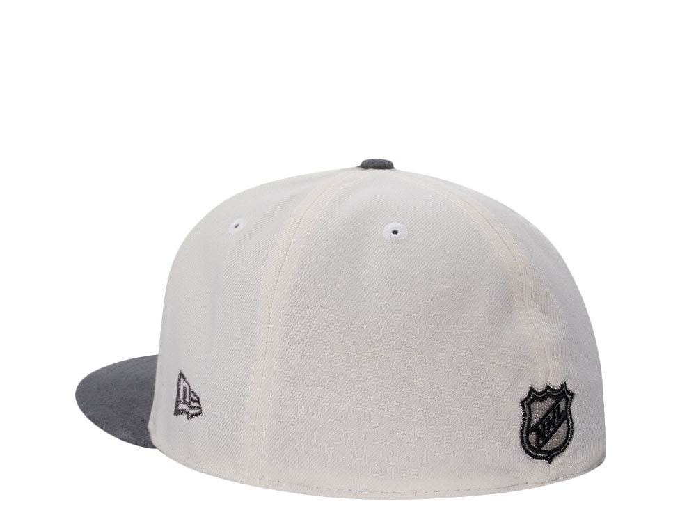 New Era San Jose Sharks 20th Anniversary Chrome Two Tone Edtion 59Fifty Fitted Hat